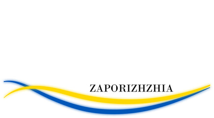 Obraz premium Background Zaporizhzhia. Zaporizhzhia is a city in southeast Ukraine.