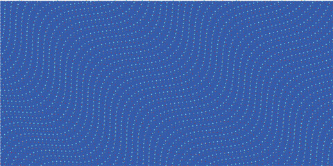 Abstract blue smooth wave on a white background. Dynamic sound wave. Design element. Vector illustration. 