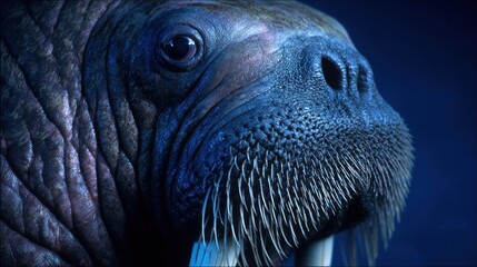 Close-up walrus face (1)