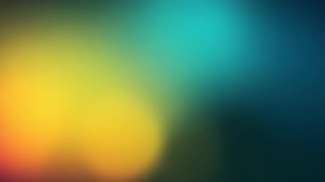 Colorful abstract blurred background with vibrant light bokeh effects