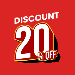 Discount 20 percent