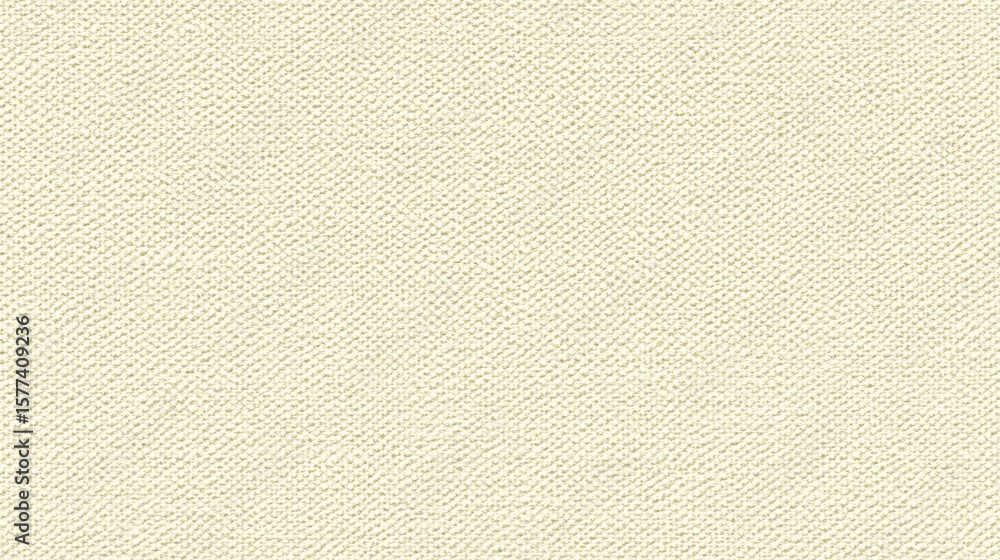 Poster detailed view of a light beige fabric texture showcasing its intricate weave pattern with subtle