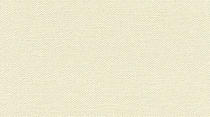 Fototapeta premium Detailed view of a light beige fabric texture showcasing its intricate weave pattern with subtle