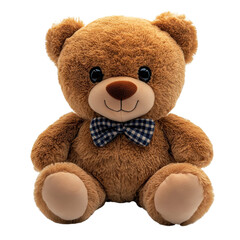 Stuffed Animal isolated on transparent background.