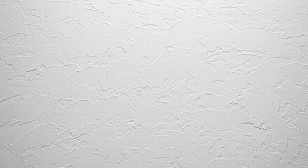 Subtle texture in an ethereal white abstract evokes serene yet tactile qualities