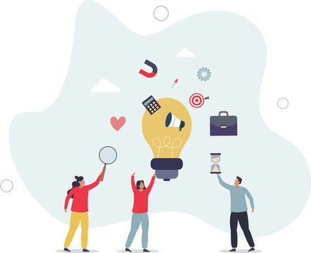 Marketing tips and tricks as advice from smart expert. character life .