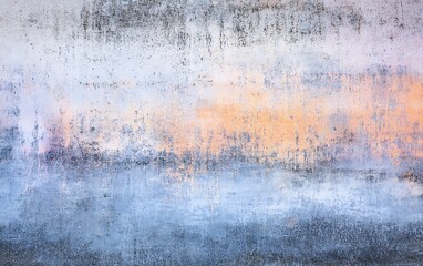 Obraz premium Abstract textural paint peeling aged wall