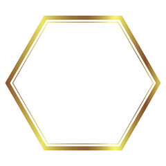 Luxury Golden Frame Vector &ndash; Classic Ornamental Border for Invitations and Certificates