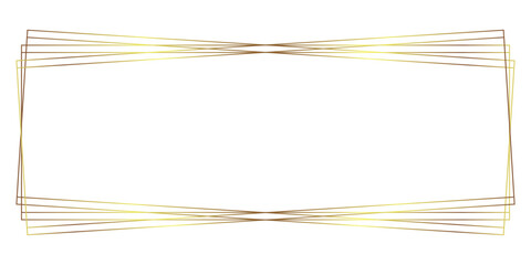 Luxury Golden Frame Vector – Classic Ornamental Border for Invitations and Certificates