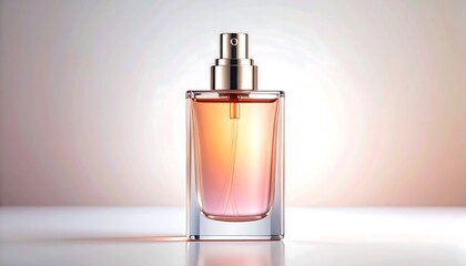 Dual-Tone Gradient Fragrance Bottle Design.