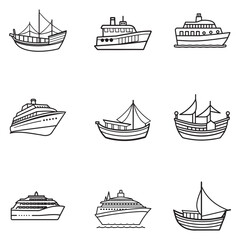 collection of ships