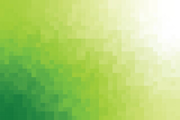 pixels pattern geometric mosaic green background vector illustration template web banner wallpaper poster