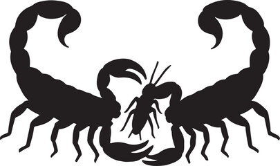 scorpions vector art  বিচ্ছু