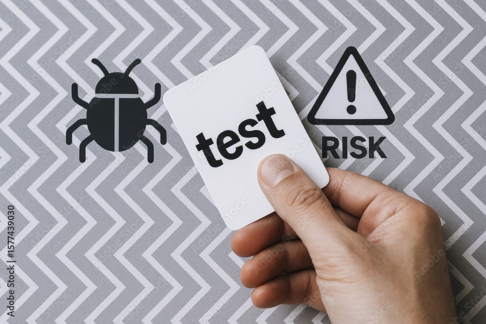 Poster evaluating potential threats and assessing hazards is essential for managing risk and ensuring relia