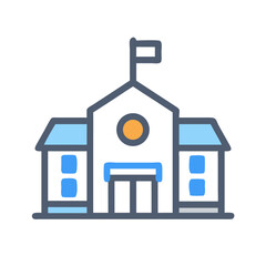 school building icon