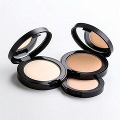 Generated image Facial skin care &ndash; Skin Care- women's Powder with shadow-free white background