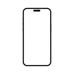 Smartphone mockup, Outline Icon
