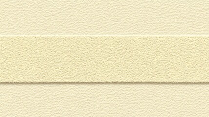 Fototapeta premium Pale Textured Cream Background with Horizontal Band, Ideal for Subtle Design Elements
