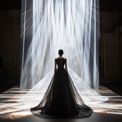 A Monumental Light Installation