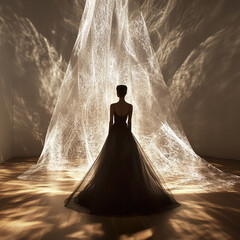 A Monumental Light Installation