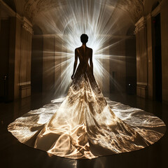 A Monumental Light Installation