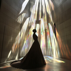 A Monumental Light Installation