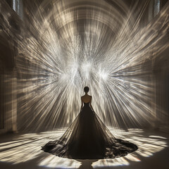 A Monumental Light Installation