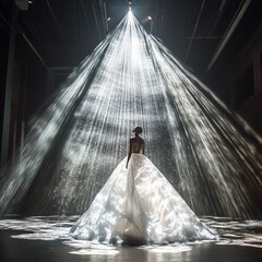 A Monumental Light Installation