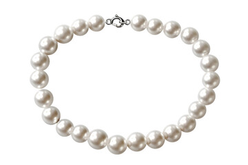 Pearl Bracelet, isolated on transparent background