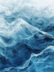 Obraz premium ice on the water