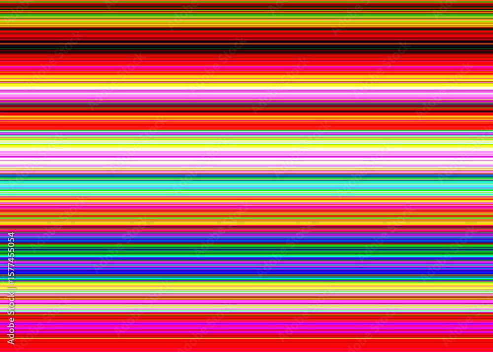 Leinwandbilder Vibrant diagonal stripes in a rainbow of colors create a dynamic and energetic abstract background pattern