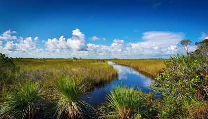 swamp landscape at anhinga trail everglades national park florida