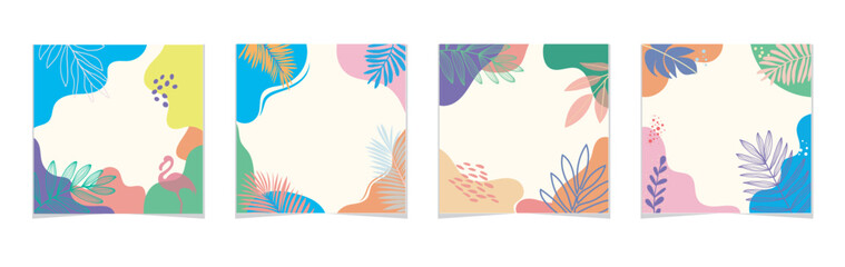 vector illustration of a set of banners
