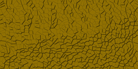 Artistic Fragmentation in a Landscape of Cracks

