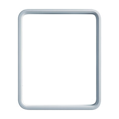 blank white board PNG