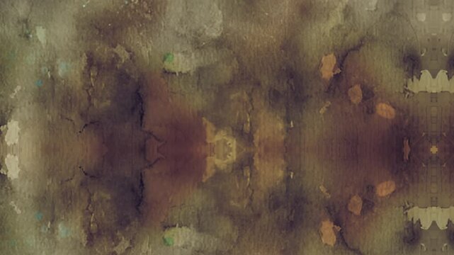 abstract retro colorful dust gritty rumpled scratch gritty vintage dark looped seamless smooth motion grunge background