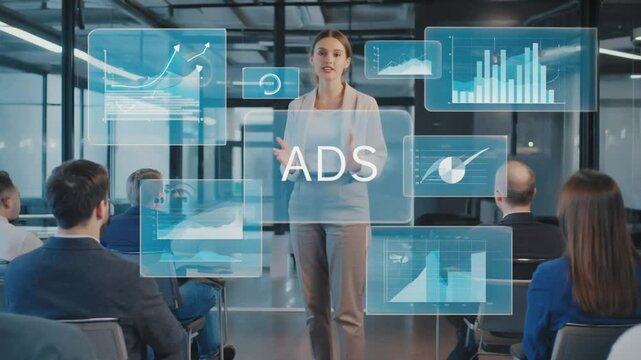 ADS on the internet. Digital marketing.