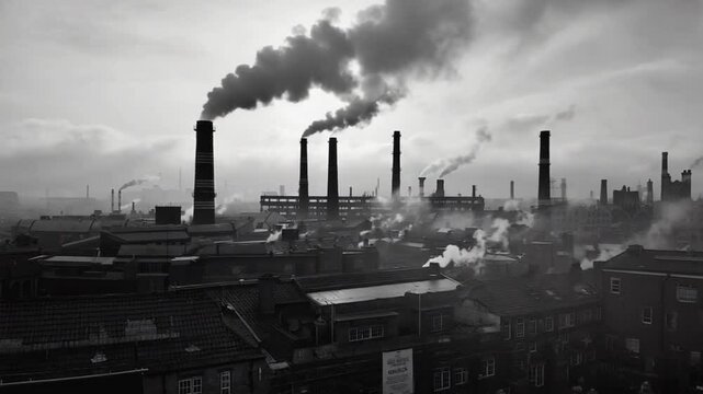 Industrial Revolution in London.