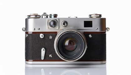vintage camera old film camera isolate for object retro technology