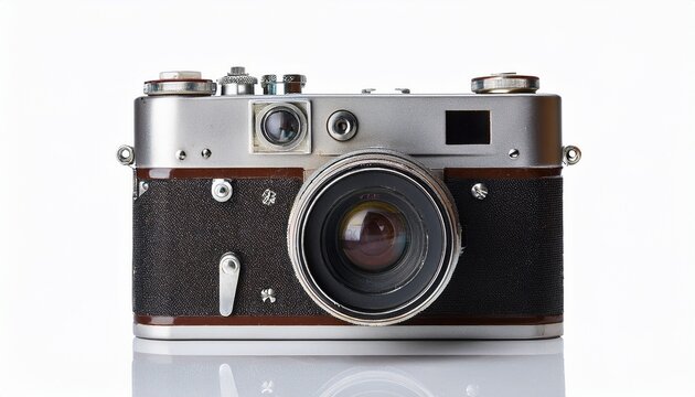 vintage camera old film camera isolate for object retro technology - Powered by Adobe