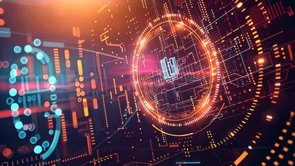 abstract technology background - Powered by Adobe