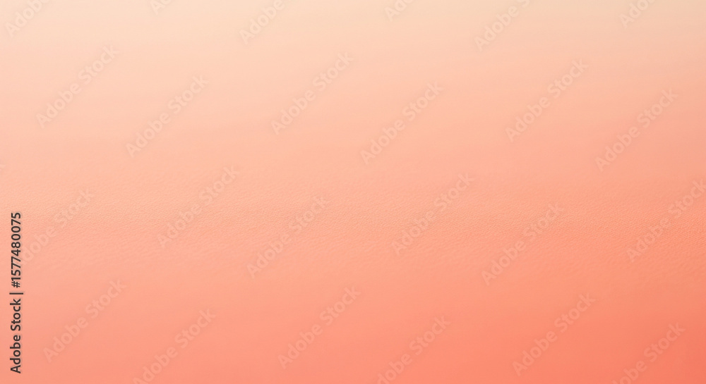 Poster soft peach gradient background with creamy white transition provides a smooth, elegant texture for v