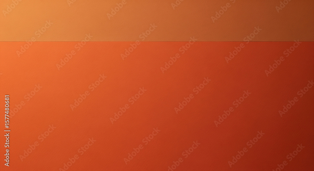 Poster subtle gradient of warm orange tones creates a calming color block effect, perfect for contemporary 