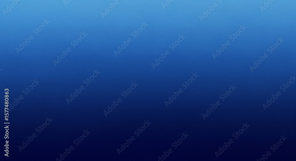 Poster deep ocean blue backdrop presents an immersive and gradient style with blending hues evoking depth a