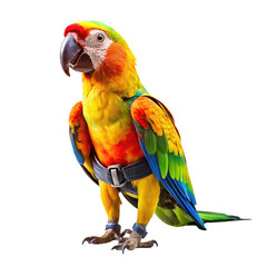 parrot harness png bird safety harness PNG parrot outdoor harness PNG avian flight leash PNG transparent background image