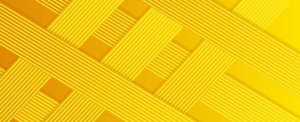 Abstract yellow square shape with futuristic concept background. vector illustrations