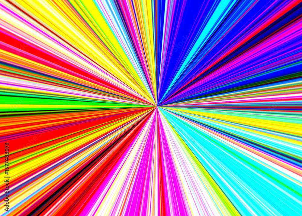 Fototapete vibrant diagonal stripes in a rainbow of colors create a dynamic and energetic abstract background p