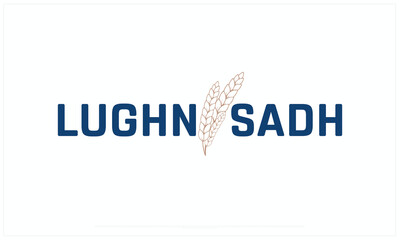 Lughnasadh Day design on white background, Typographic Design of Lughnasadh, Vector Design of Lughnasadh, Lughnasadh Day Design
