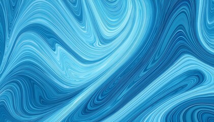 Obraz premium light blue psychedelic lines texture abstract trippy marble effect background swirl liquid wavy striped pattern for banner poster cover floor print swatch pastel blue fluid funky backdrop