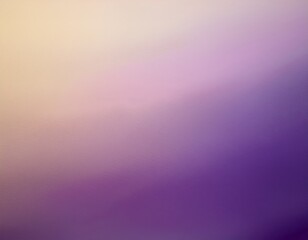 Obraz premium smooth gradient background featuring blend of violet and soft beige tones creating calming and serene atmosphere texture adds depth and visual interest perfect for various design projects